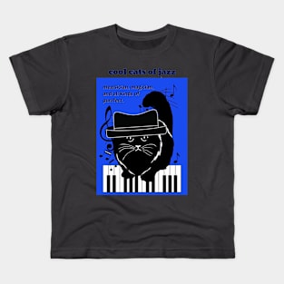 Cool Cats of Jazz Kids T-Shirt